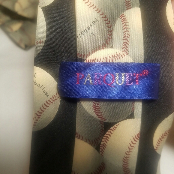 Mens baseball tie - Picture 3 of 3